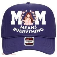 Mom Means Everything Cute Mothers Day Gift Hat thumb 0