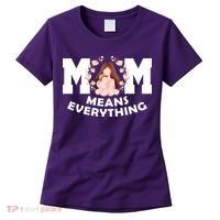 Mom Means Everything Cute Mothers Day Gift Women's T-Shirt thumb 0