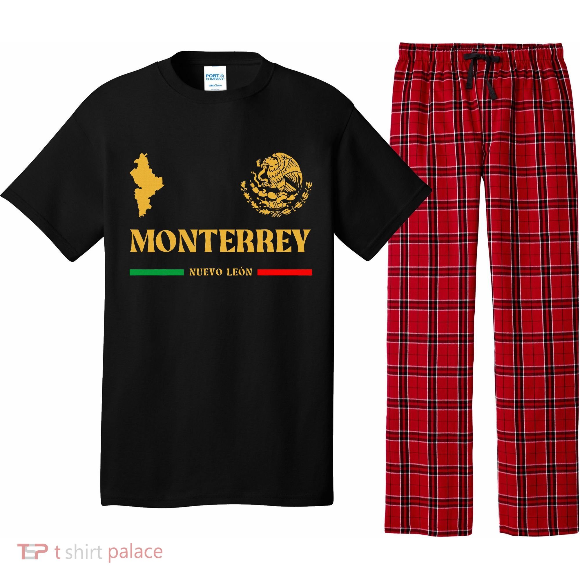 Monterrey Mexico Emblem Monterrey Pajama Set
