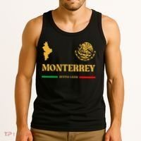 Monterrey Mexico Emblem Monterrey Tank Top thumb 3