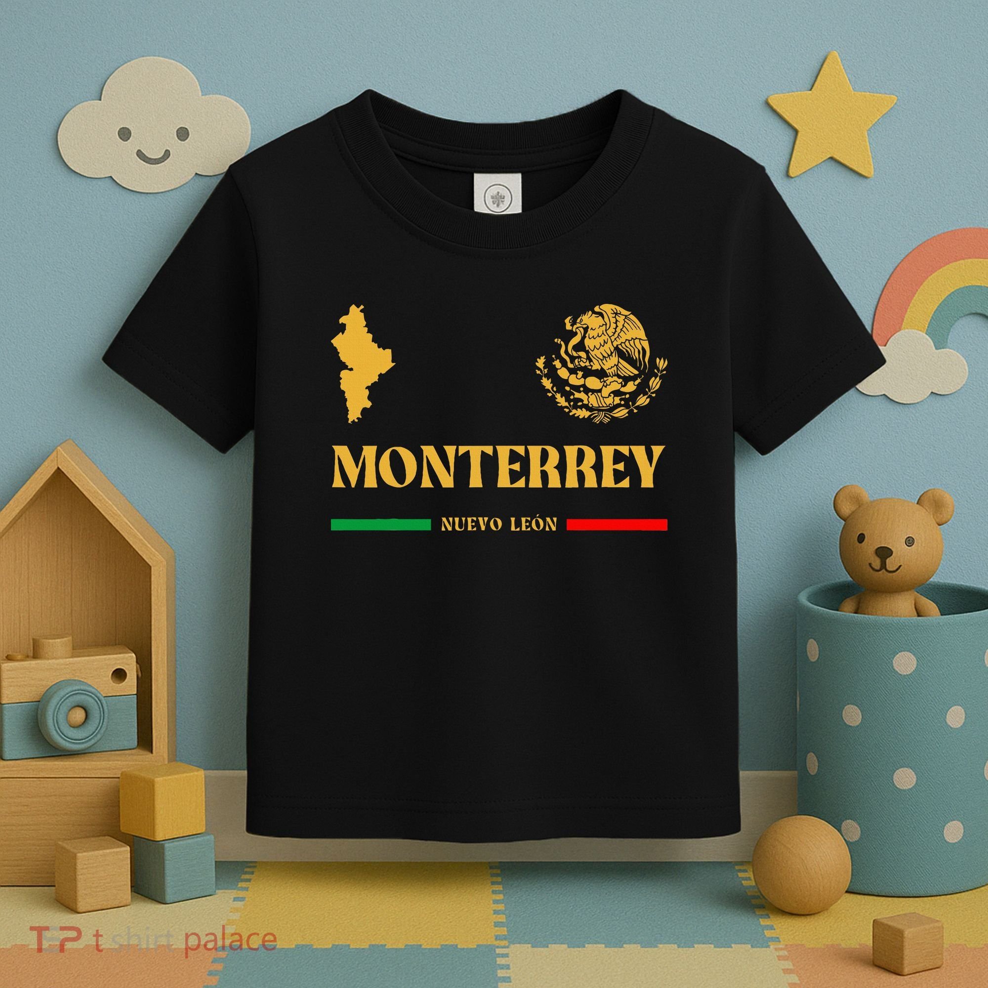 Monterrey Mexico Emblem Monterrey Toddler T-Shirt