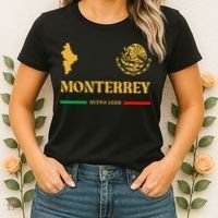 Monterrey Mexico Emblem Monterrey Women's T-Shirt thumb 2