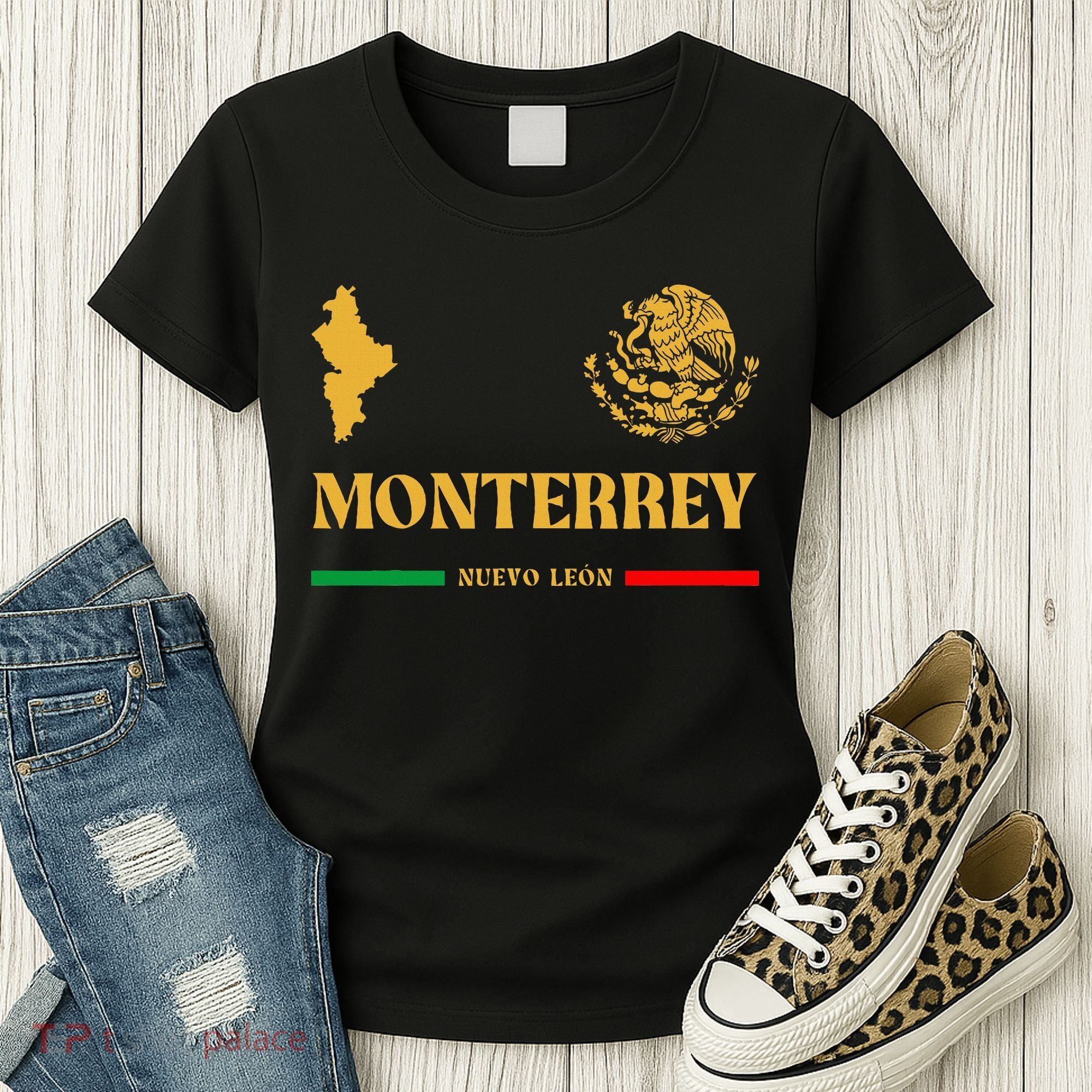 Monterrey Mexico Emblem Monterrey Women's T-Shirt