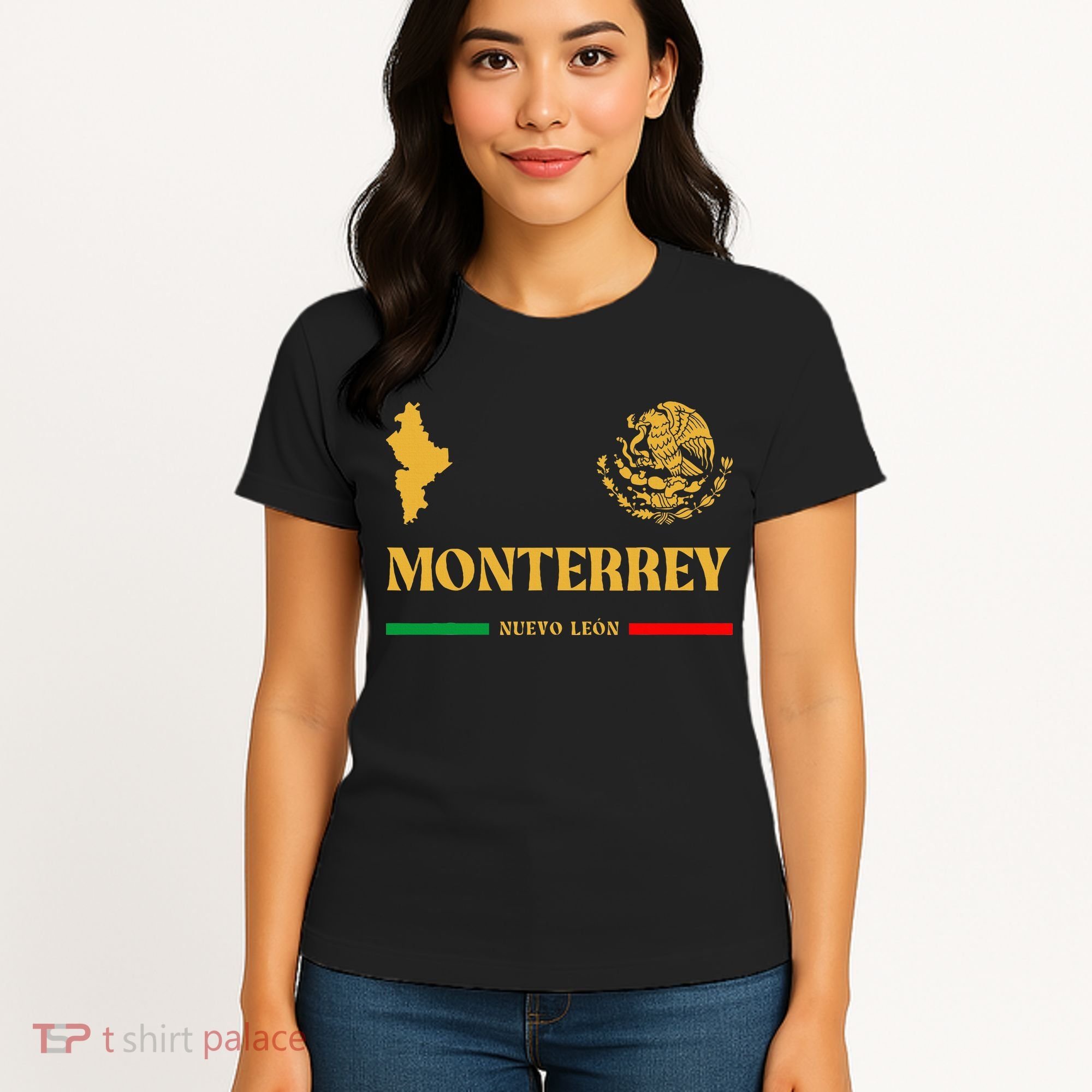 Monterrey Mexico Emblem Monterrey Women's T-Shirt