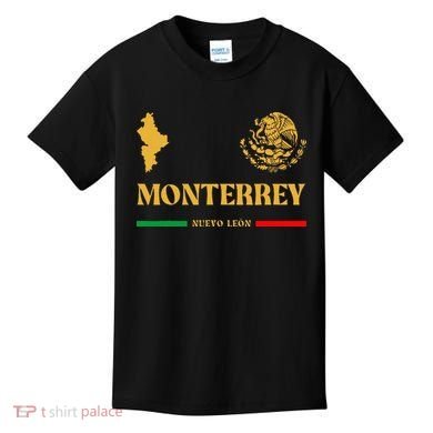 Monterrey Mexico Emblem Monterrey Kids T-Shirt