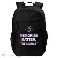 Memories Matter End Alzheimer's Backpack thumb 0