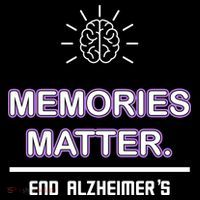 Memories Matter End Alzheimer's Ornament thumb 1