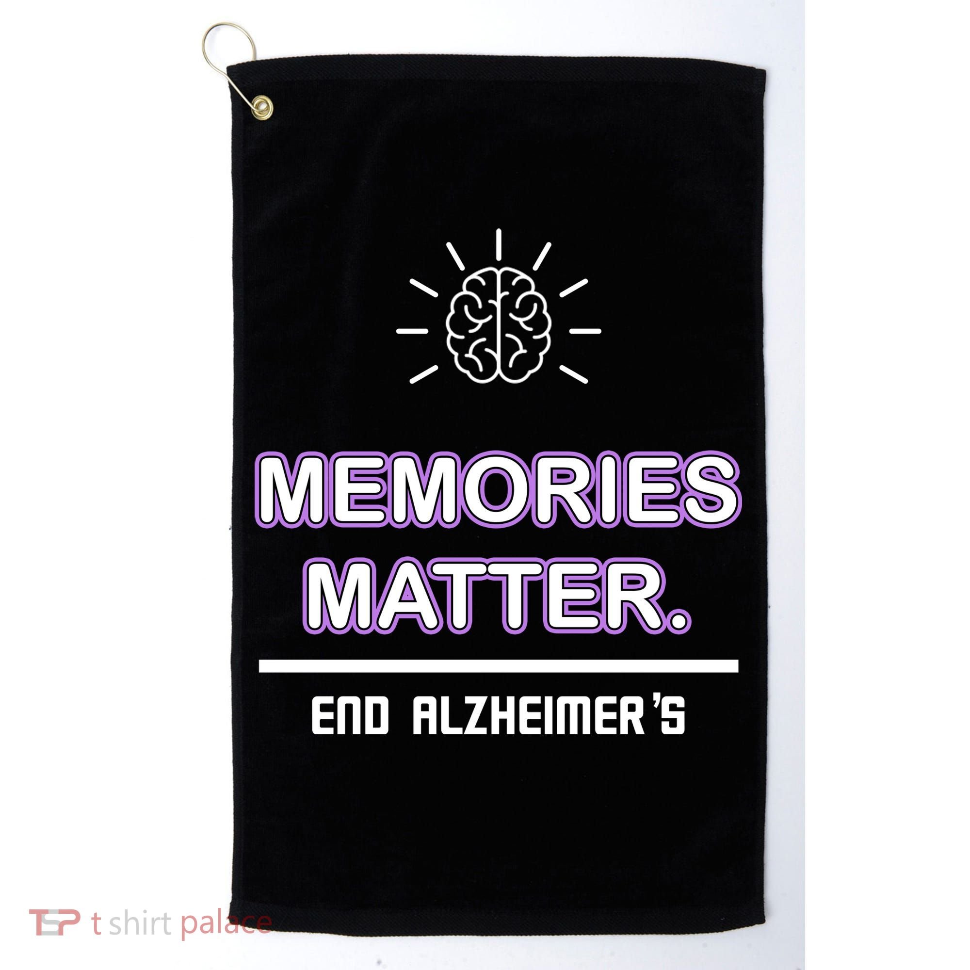Memories Matter End Alzheimer's Golf Towel