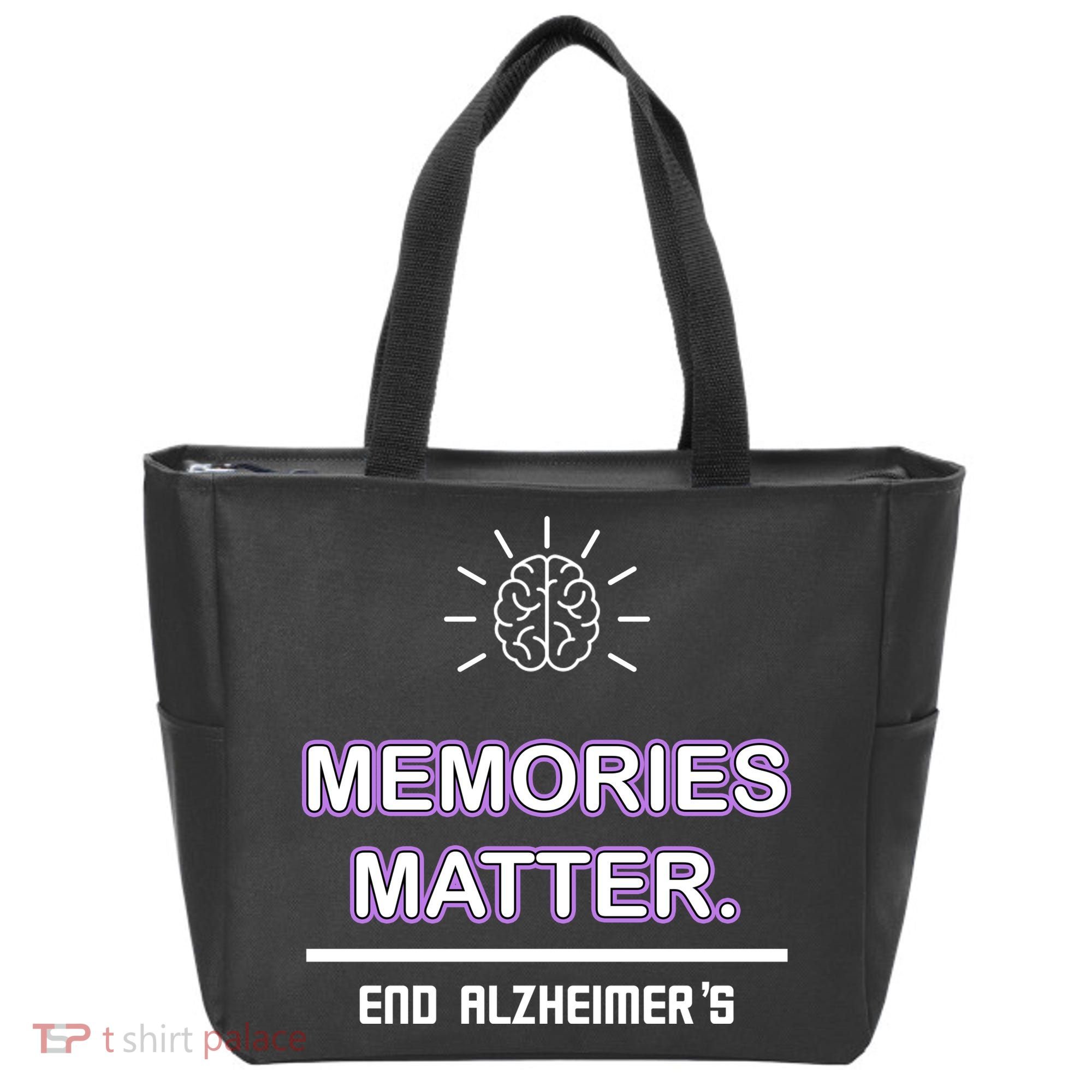 Memories Matter End Alzheimer's Tote Bag