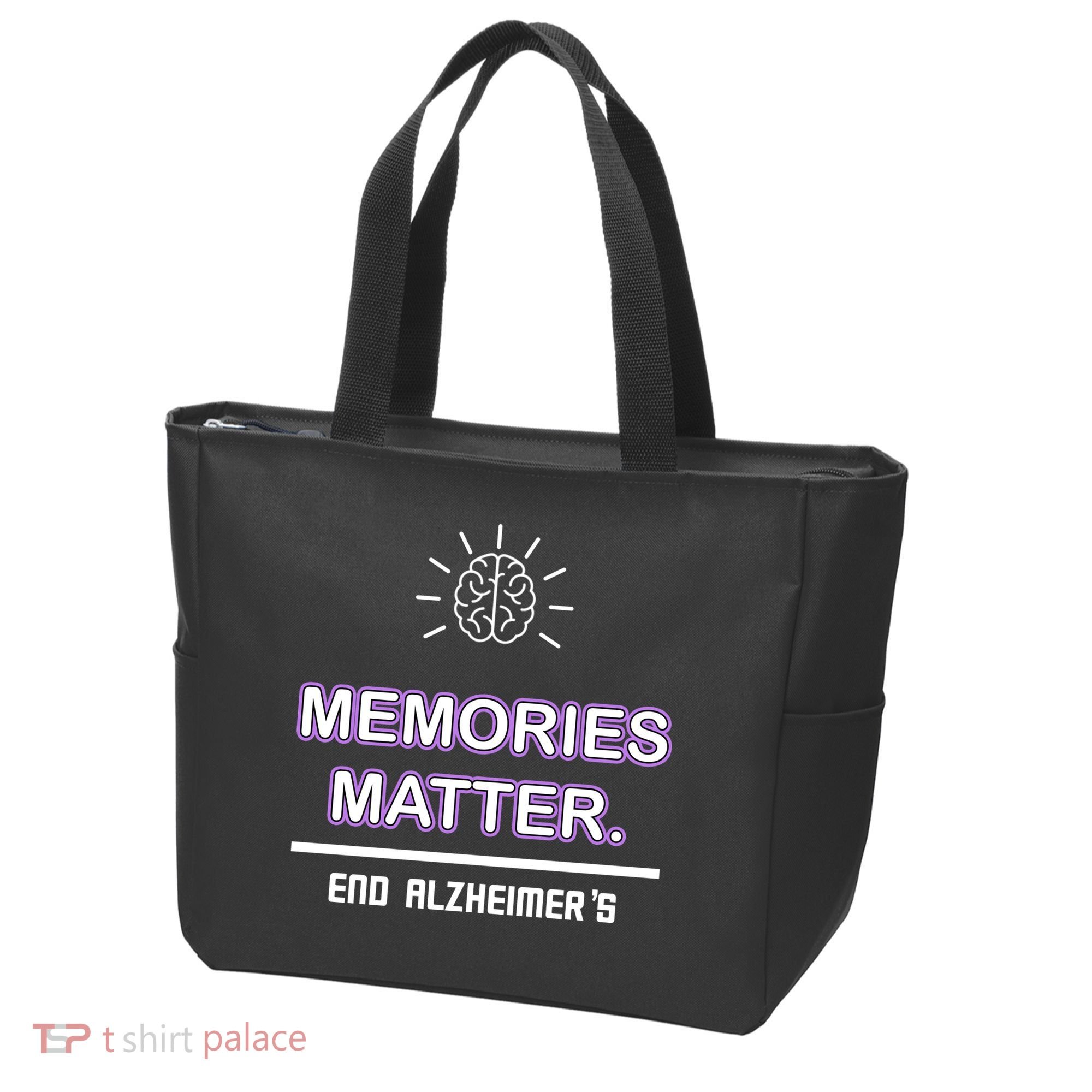 Memories Matter End Alzheimer's Tote Bag