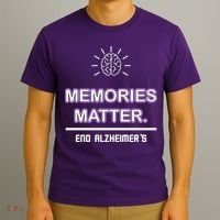Memories Matter End Alzheimer's T-Shirt thumb 3