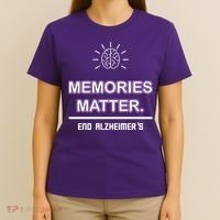 Memories Matter End Alzheimer's T-Shirt thumb 4