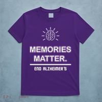 Memories Matter End Alzheimer's T-Shirt thumb 5