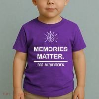 Memories Matter End Alzheimer's Toddler T-Shirt thumb 2
