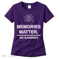 Memories Matter End Alzheimer's Women's T-Shirt thumb 0