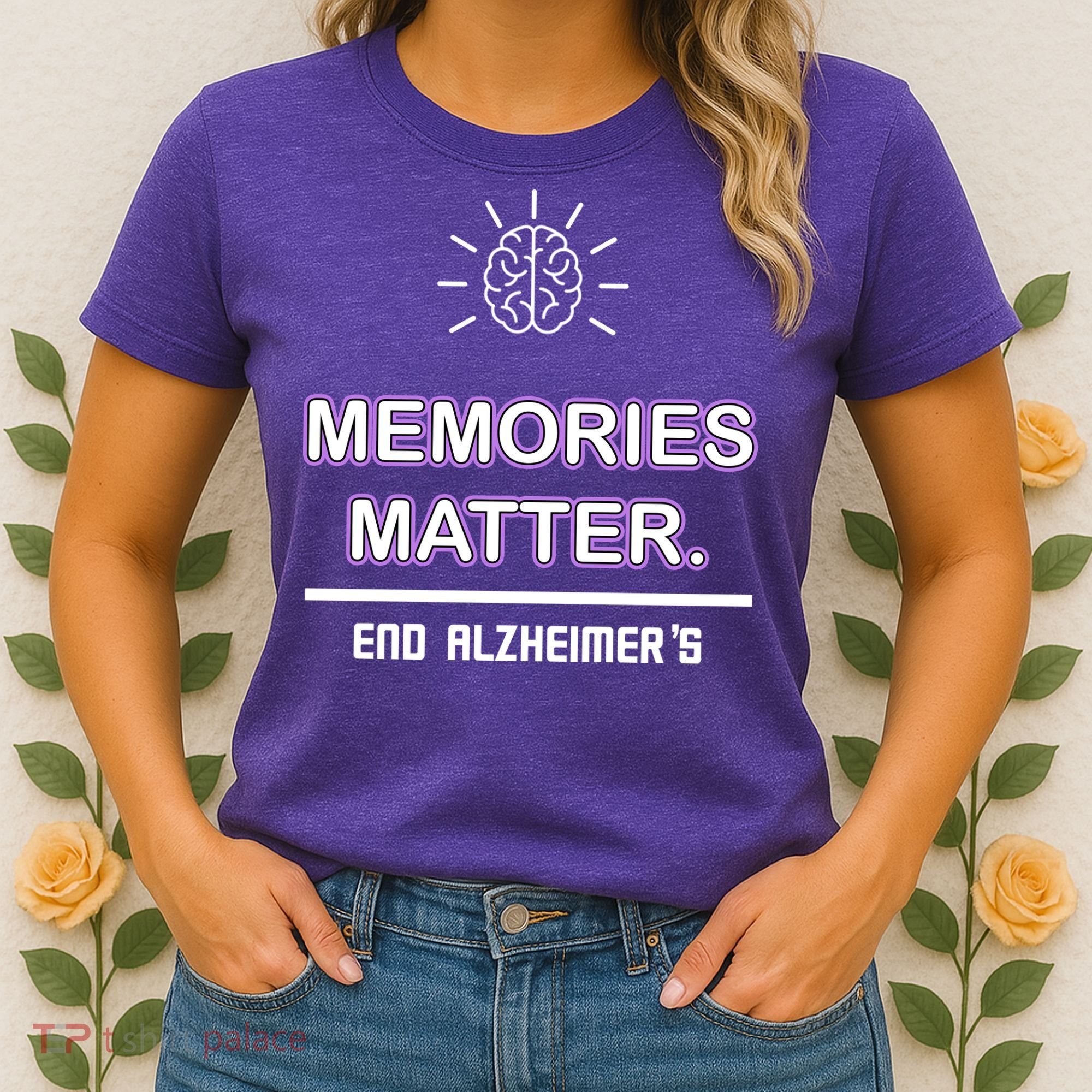 Memories Matter End Alzheimer's Women's T-Shirt