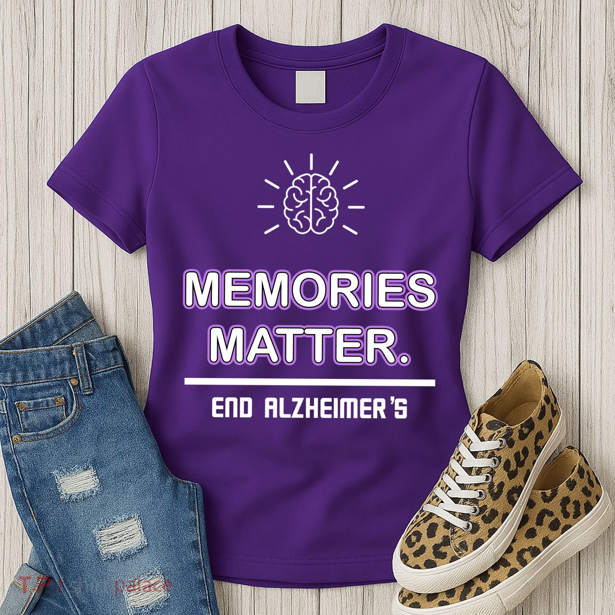 Memories Matter End Alzheimer's Women's T-Shirt