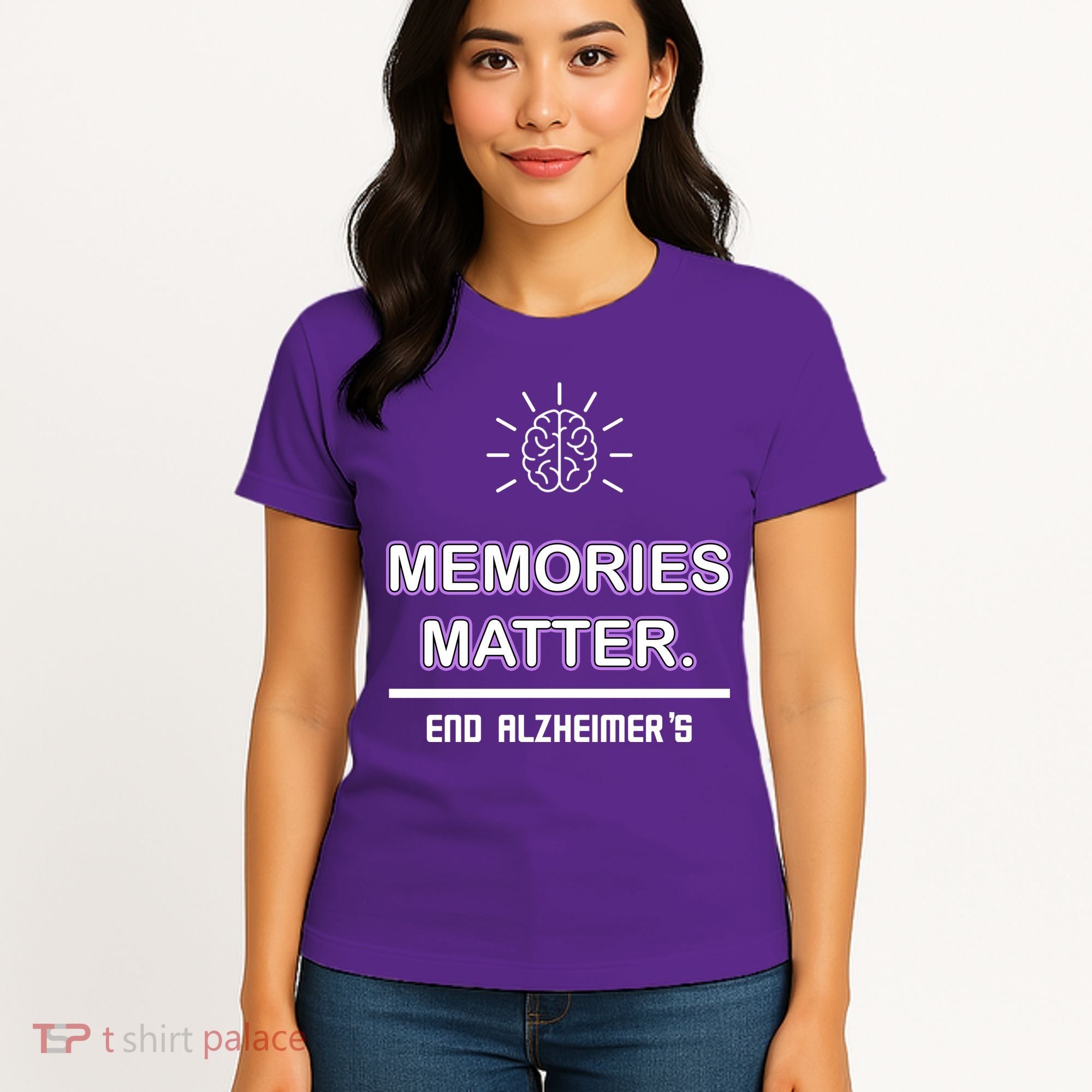 Memories Matter End Alzheimer's Women's T-Shirt