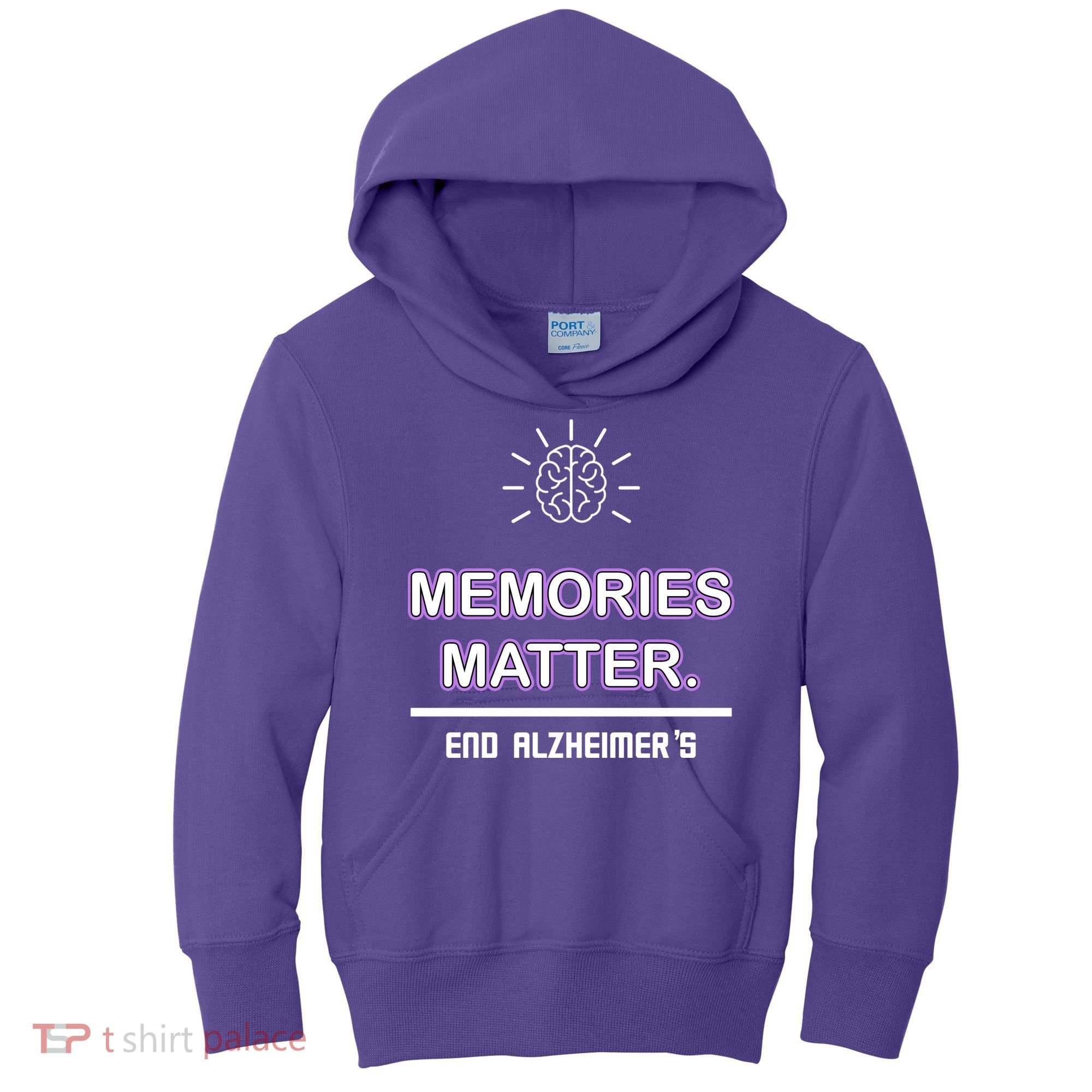Memories Matter End Alzheimer's Kids Hoodie