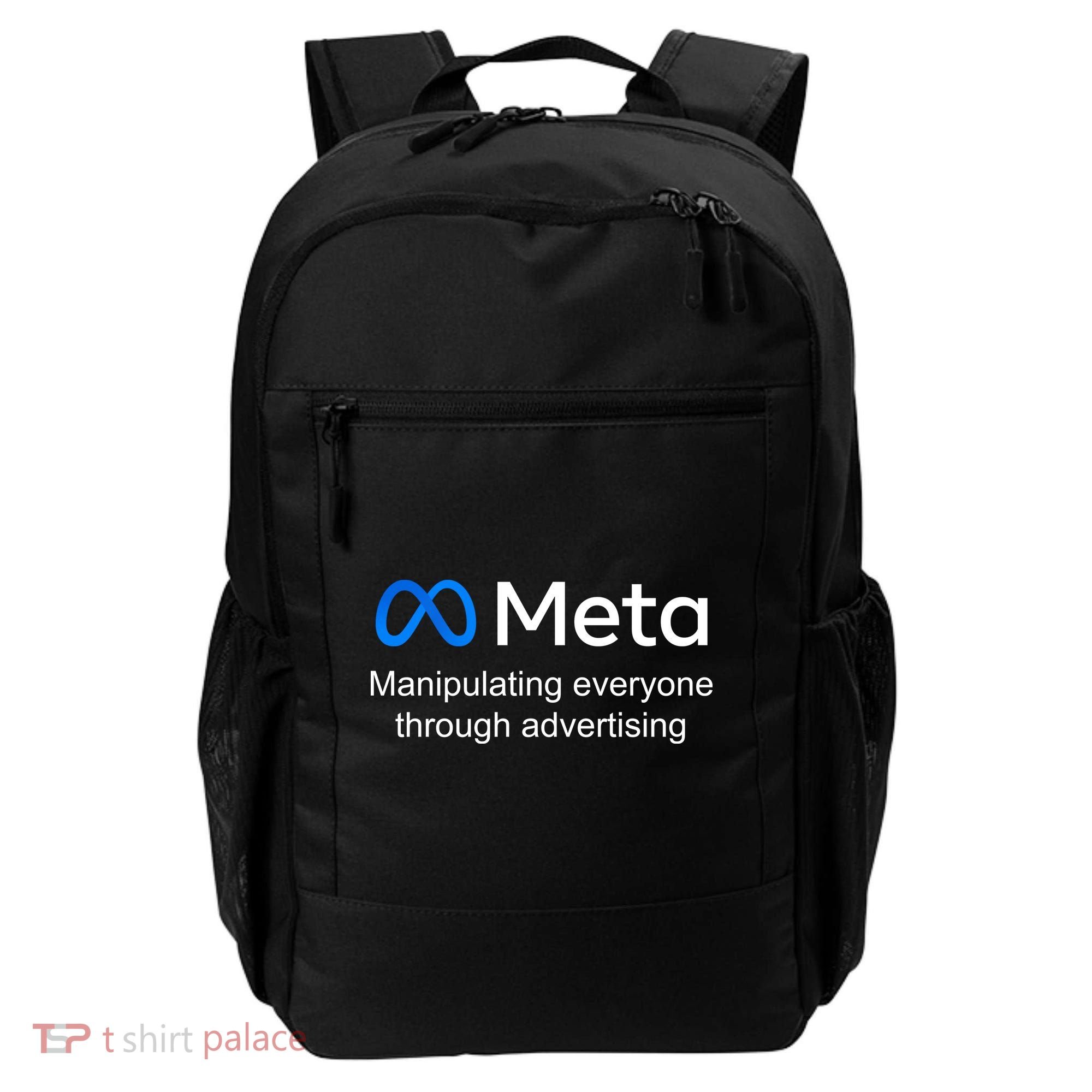 Meta Manipulating Everyone Through Advertising Backpack