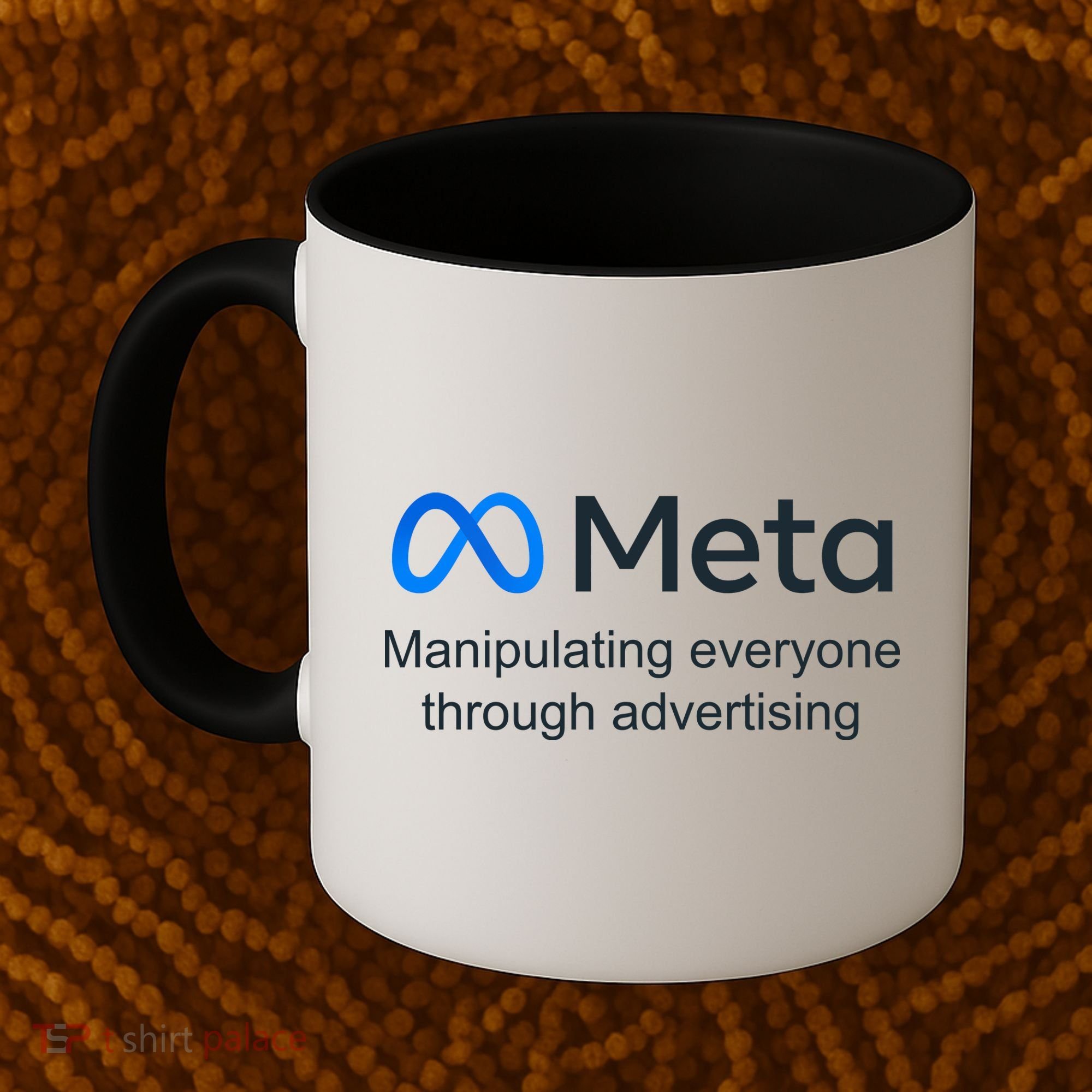 Meta Manipulating Everyone Through Advertising Coffee Mug