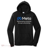 Meta Manipulating Everyone Through Advertising Women's Hoodie thumb 0