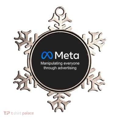 Meta Manipulating Everyone Through Advertising Ornament