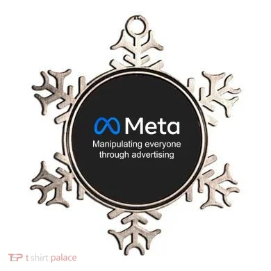 Meta Manipulating Everyone Through Advertising Ornament