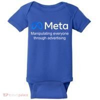 Meta Manipulating Everyone Through Advertising Baby Bodysuit thumb 0