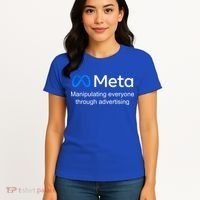 Meta Manipulating Everyone Through Advertising Women's T-Shirt thumb 4