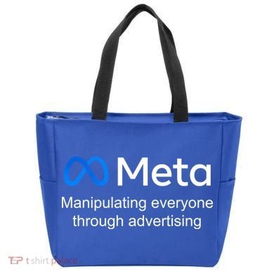 Meta Manipulating Everyone Through Advertising Tote Bag