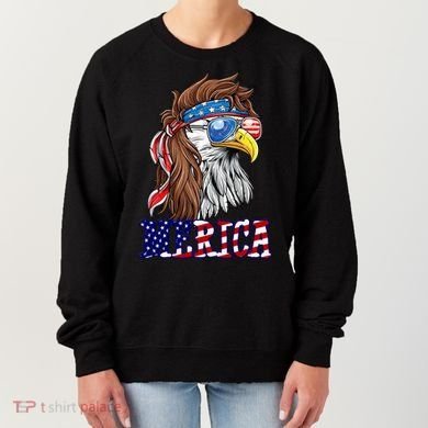 Merica Mullet Eagle Independence Day Women's Sweatshirt