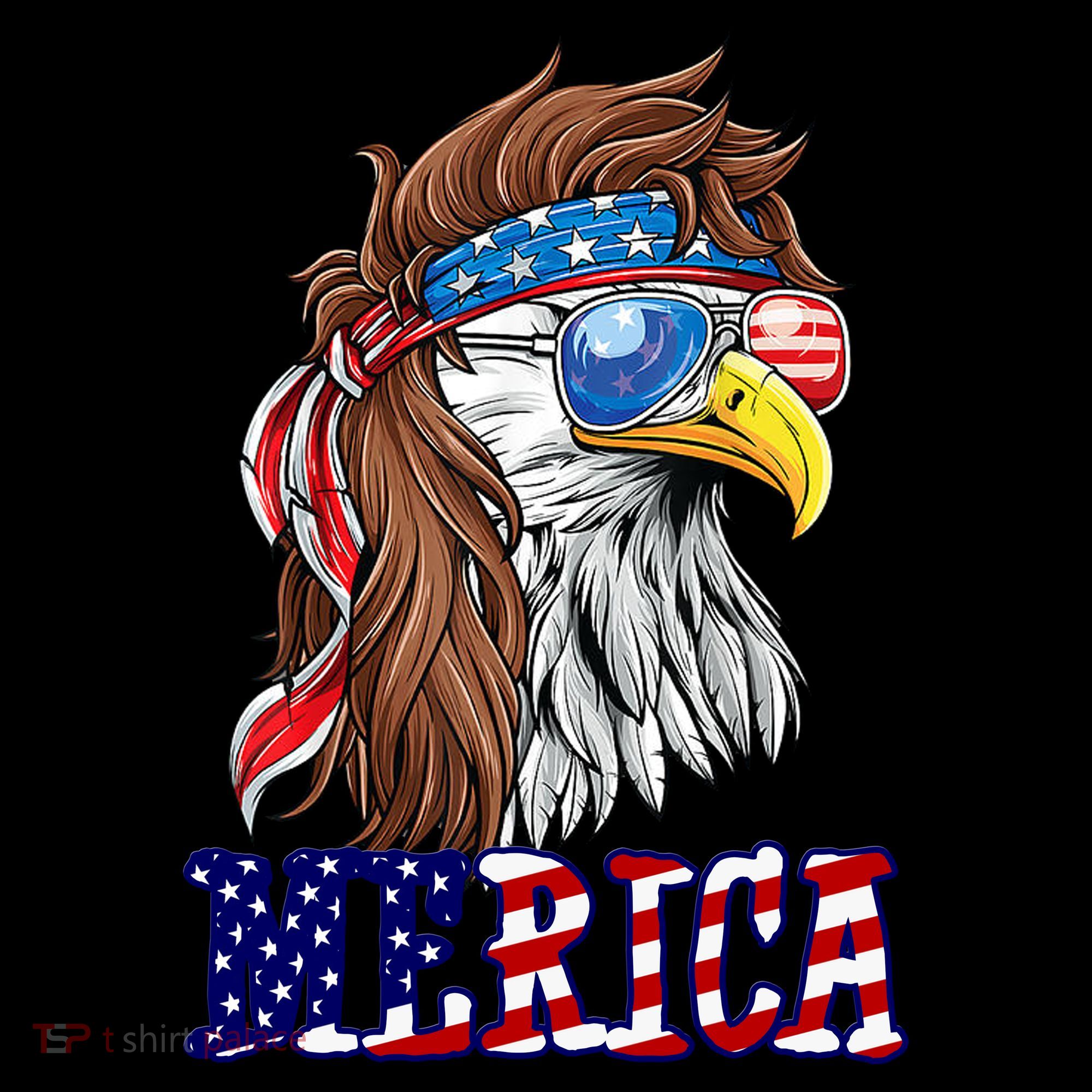 Merica Mullet Eagle Independence Day Tote Bag