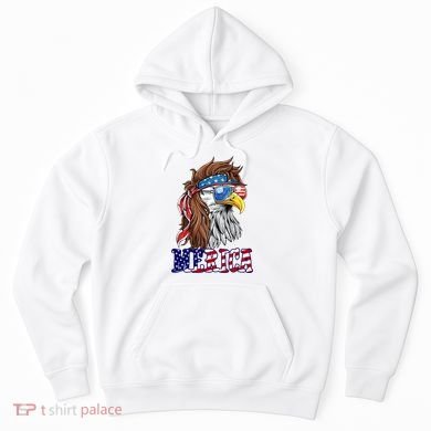 Merica Mullet Eagle Independence Day Hoodie