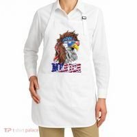 Merica Mullet Eagle Independence Day Apron thumb 2