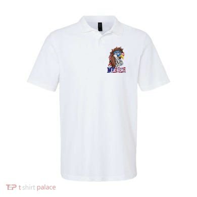 Merica Mullet Eagle Independence Day Polo