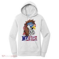 Merica Mullet Eagle Independence Day Women's Hoodie thumb 0