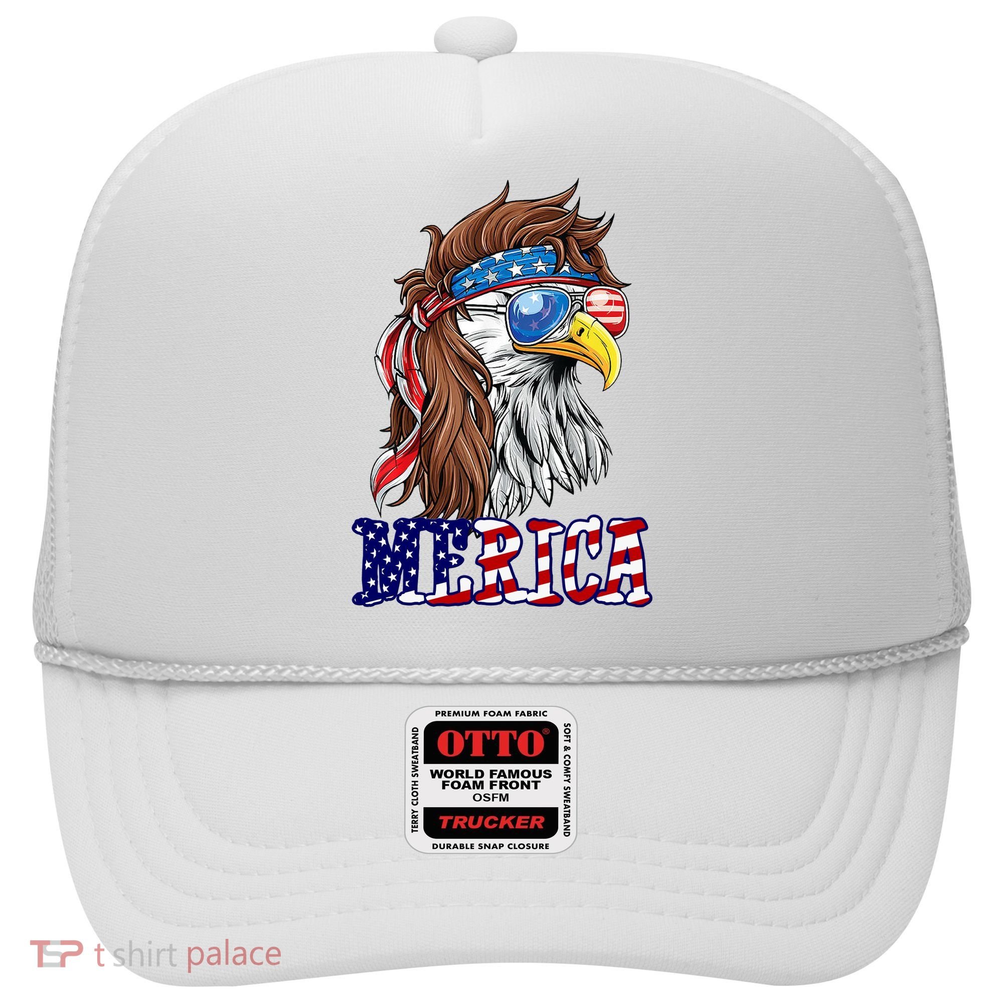 Merica Mullet Eagle Independence Day Hat