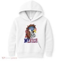 Merica Mullet Eagle Independence Day Kids Hoodie thumb 0