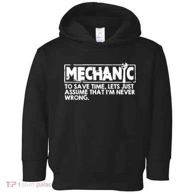 Mechanic Toddler Hoodie