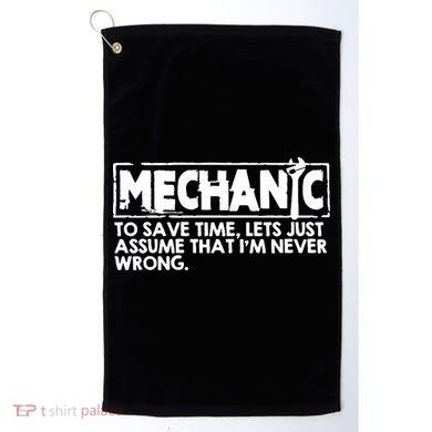 Mechanic Golf Towel