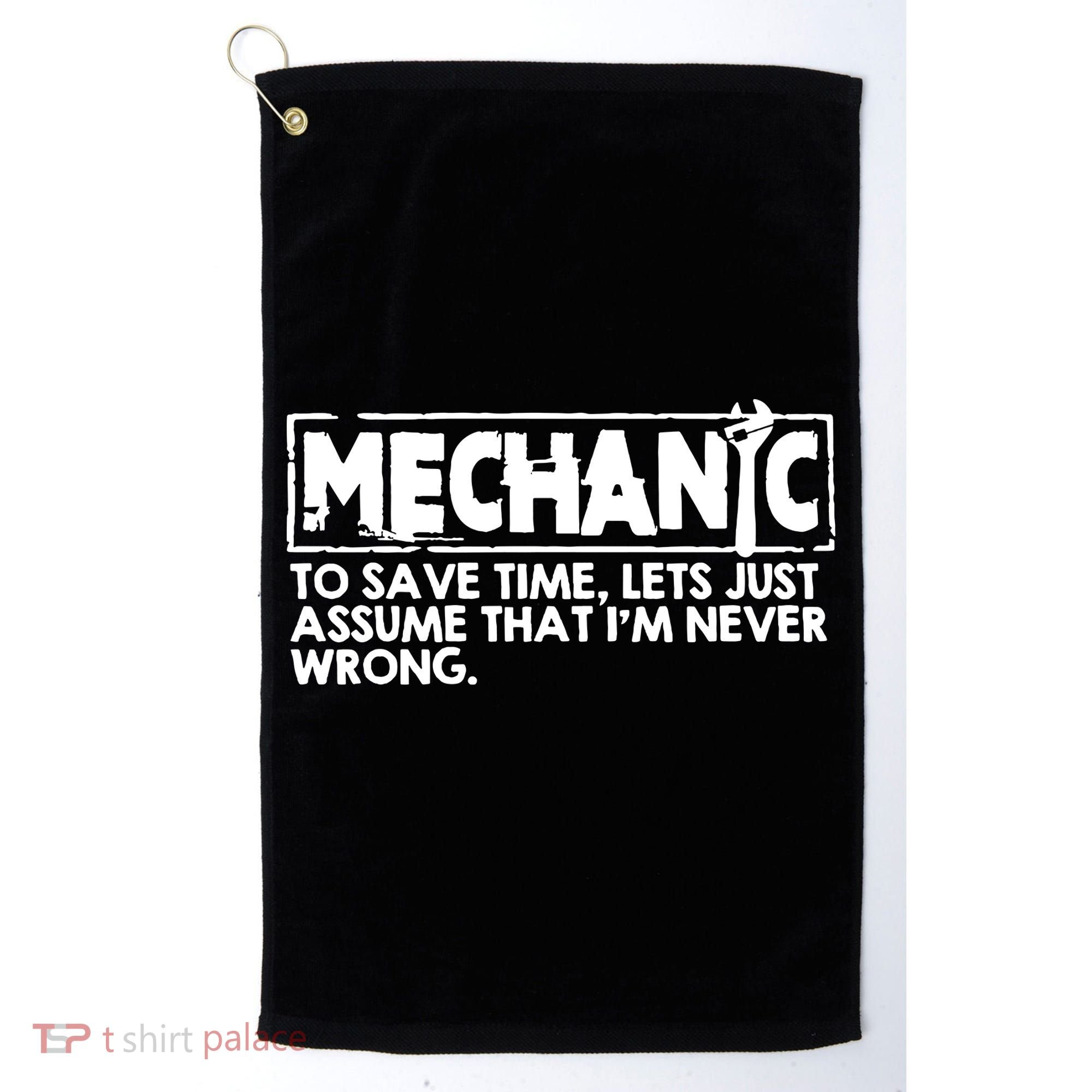 Mechanic Golf Towel