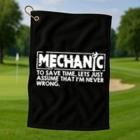 Mechanic Golf Towel thumb 1