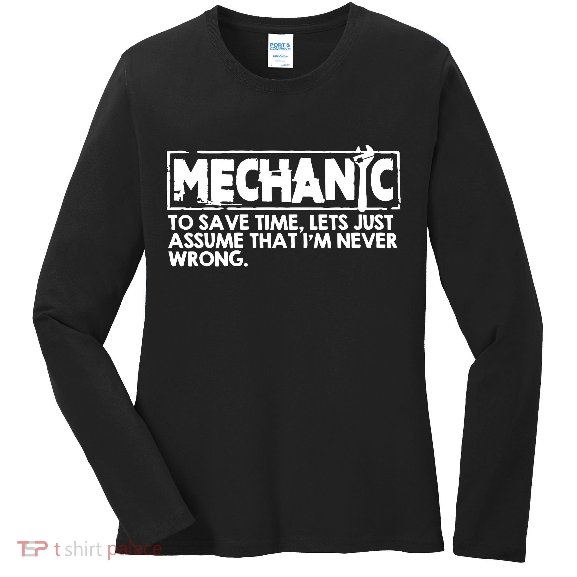 Mechanic Women's Long Sleeve Shirt