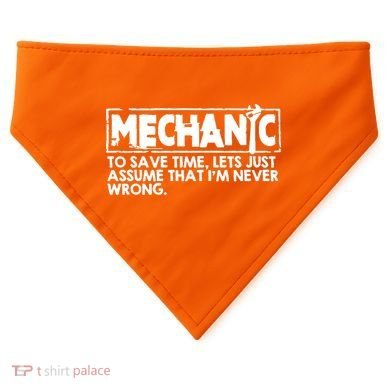 Mechanic USA-Made Doggie Bandana