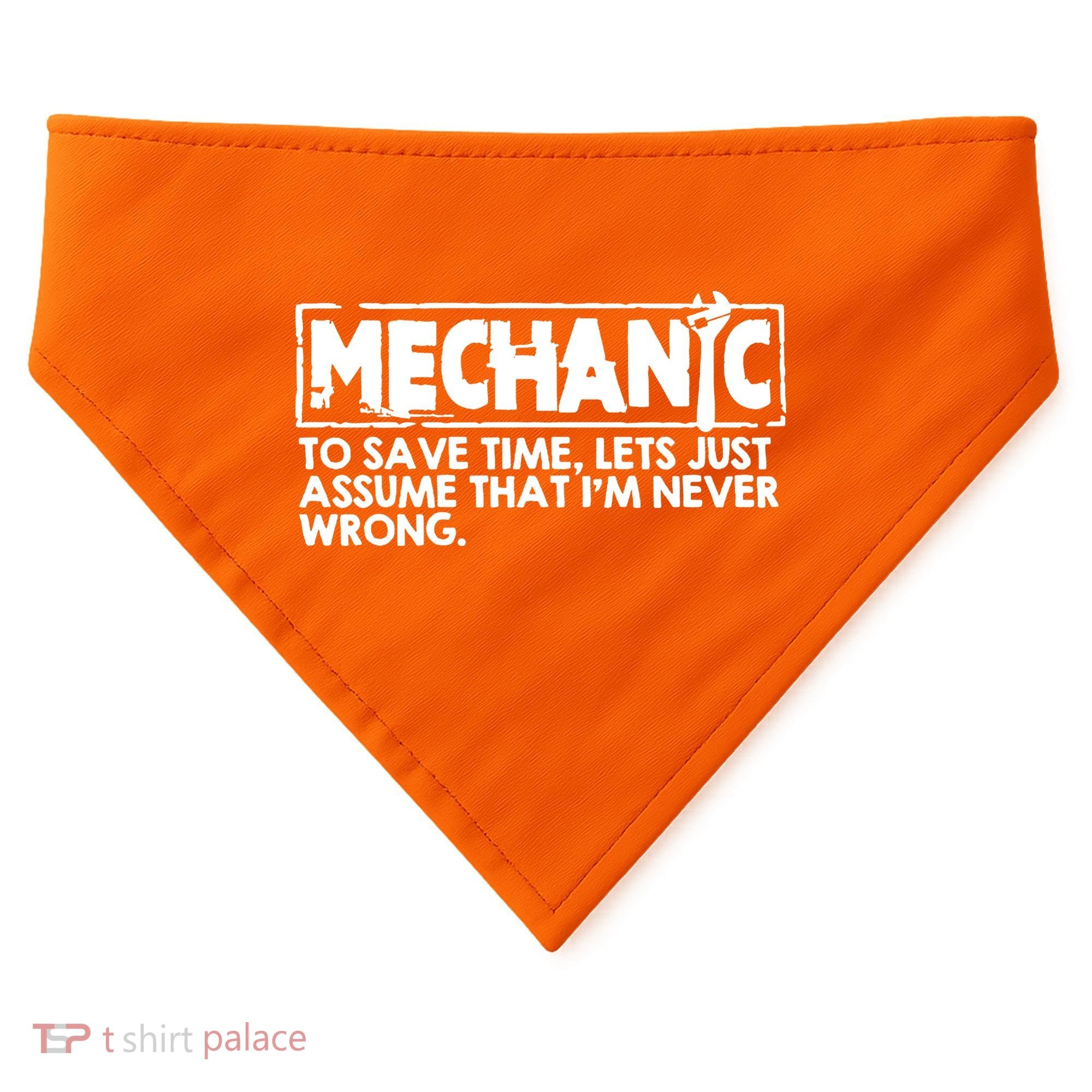 Mechanic USA-Made Doggie Bandana