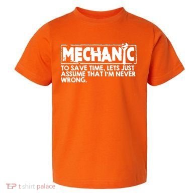 Mechanic Toddler T-Shirt