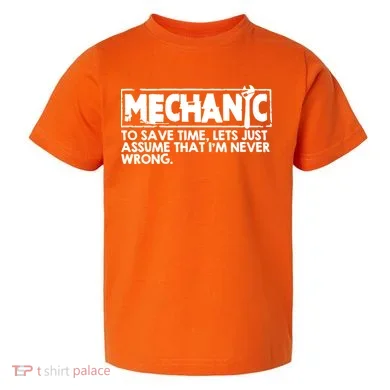 Mechanic Toddler T-Shirt