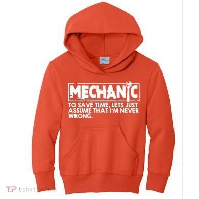 Mechanic Kids Hoodie