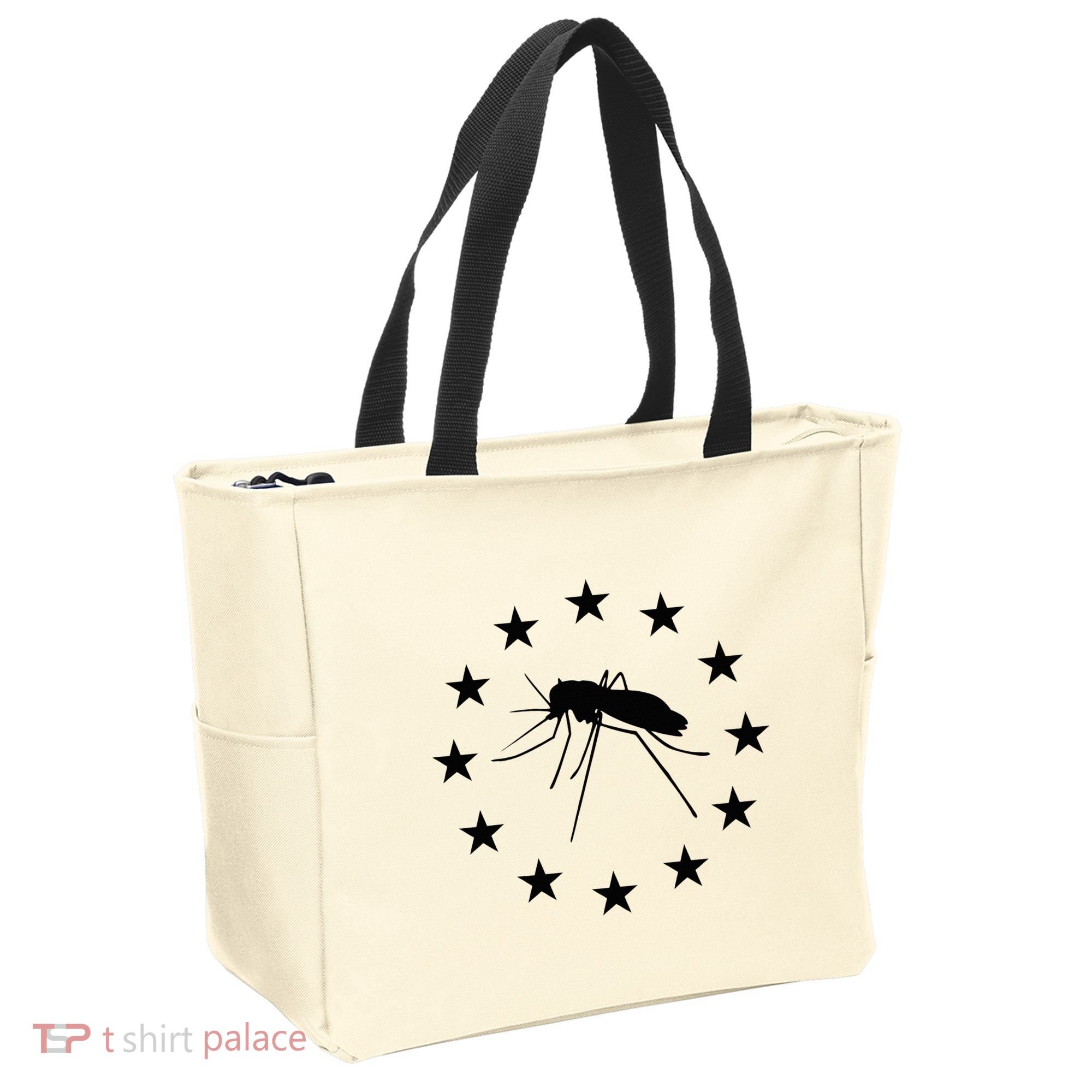 Mosquito Mississippi Flag Tote Bag